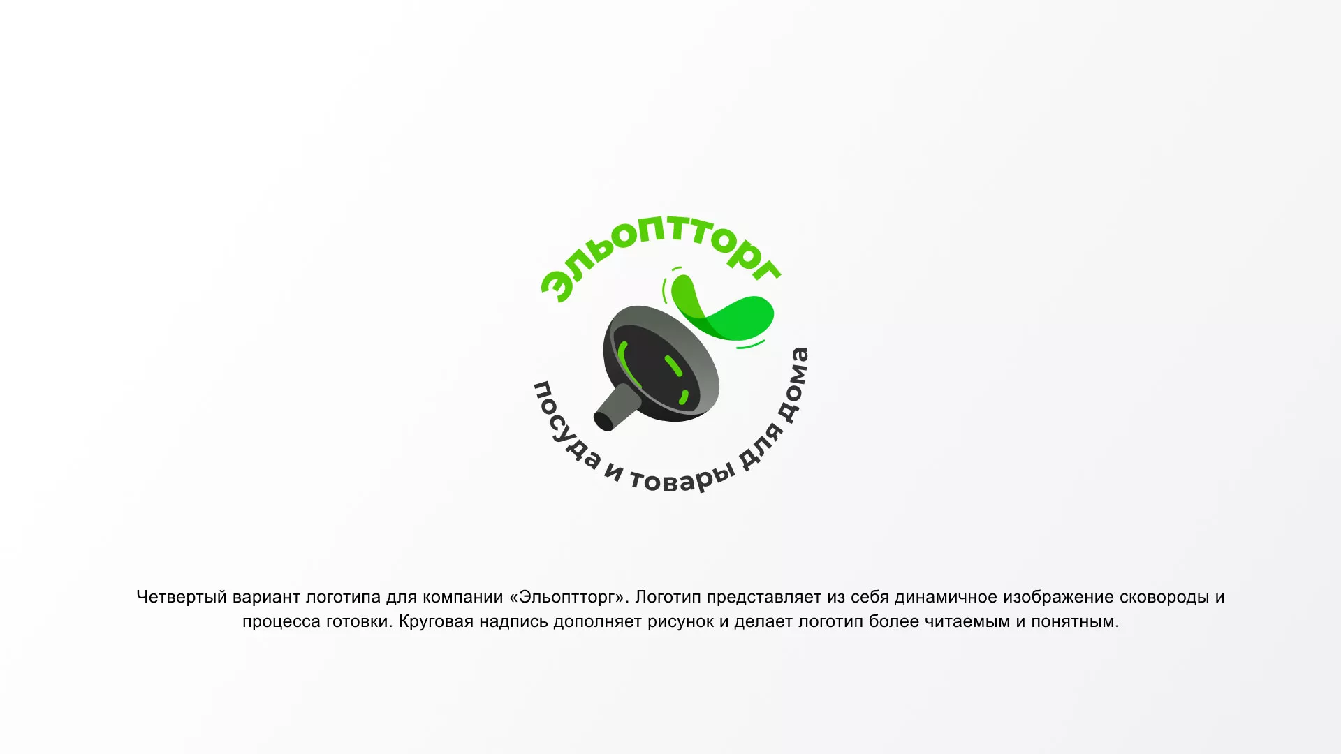 Разработка логотипа для компании по продаже посуды и товаров для дома в Заречном