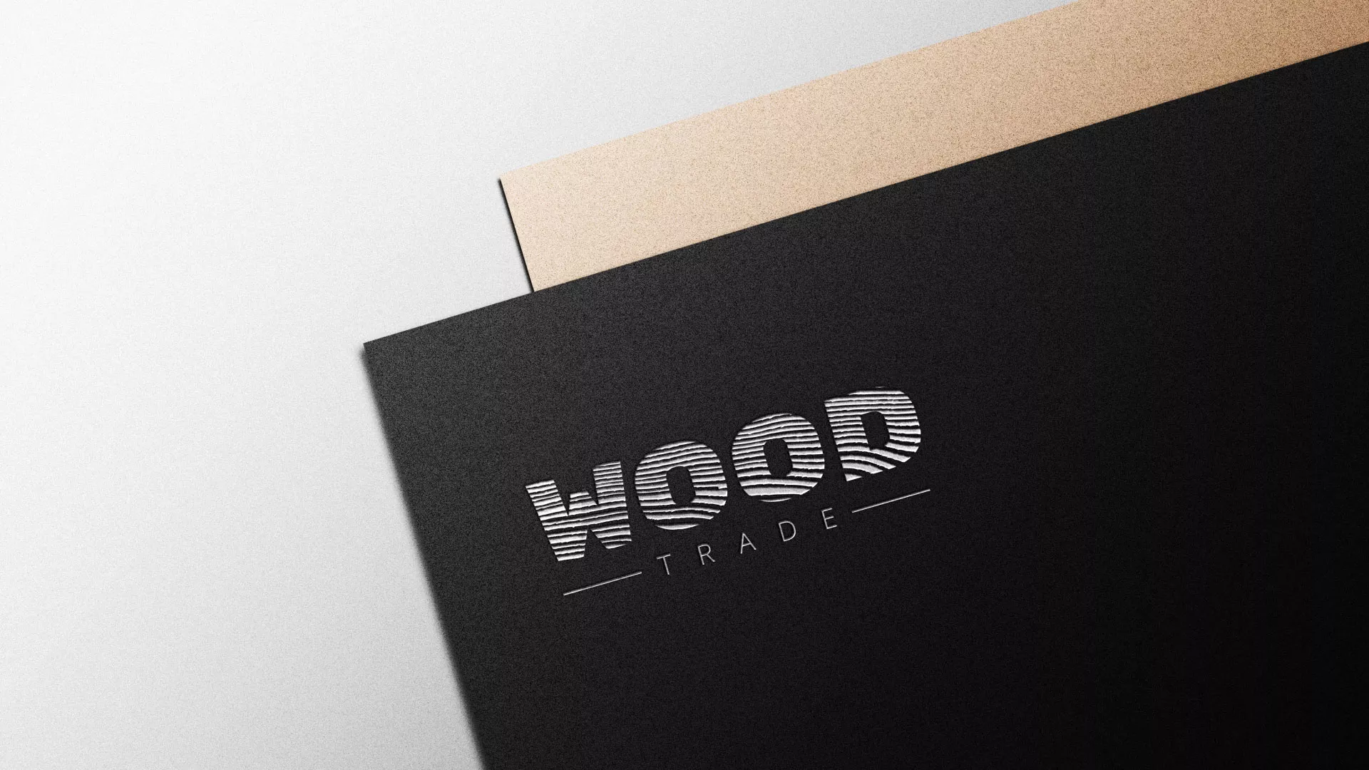 Разработка логотипа для компании «Wood Trade» в Заречном