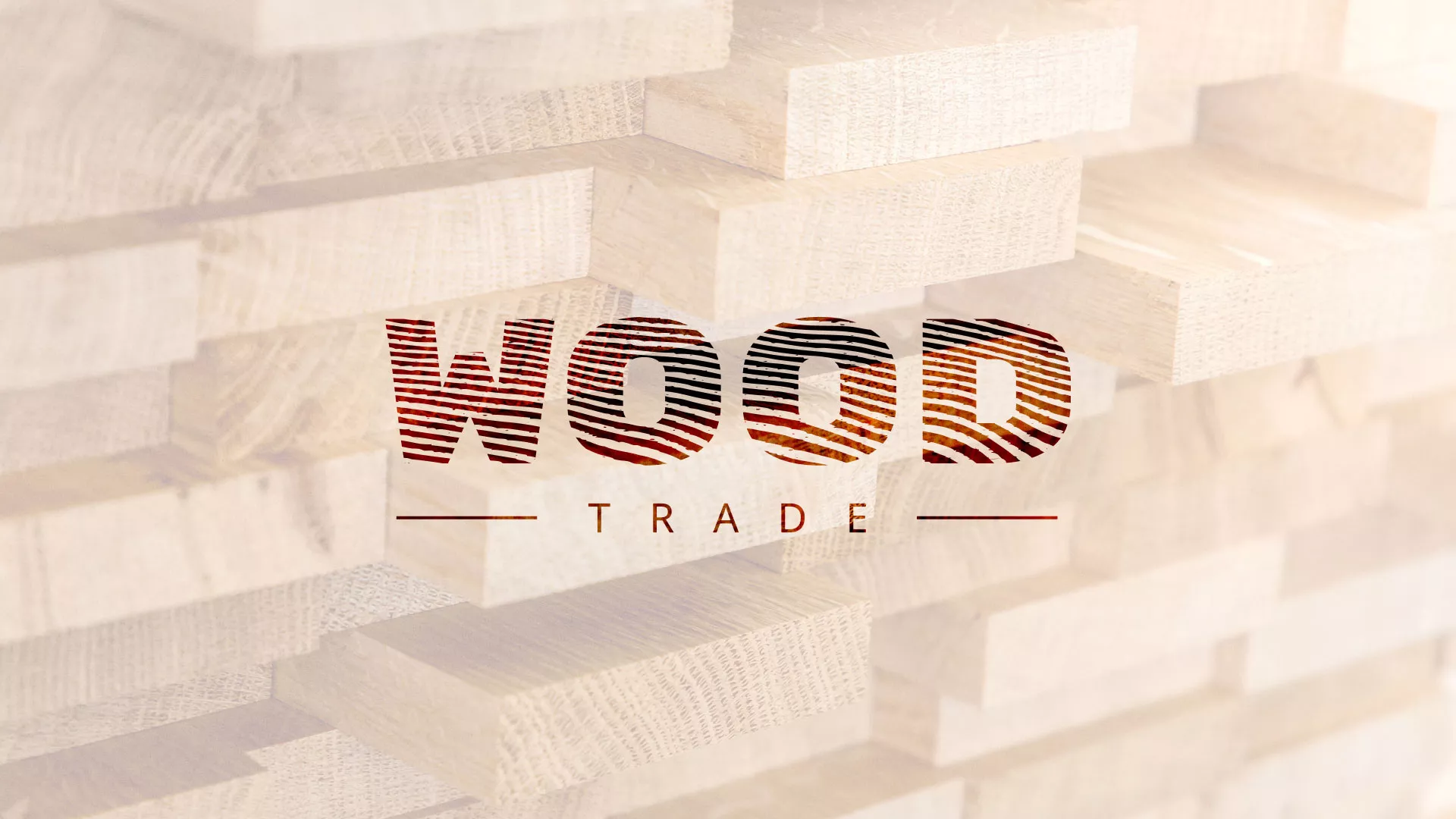 Разработка логотипа для компании «Wood Trade» в Заречном